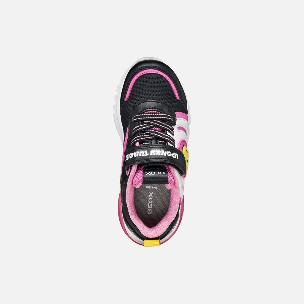 Baskets Fille CIBERDRON GIRL Noir/Rose 6/7