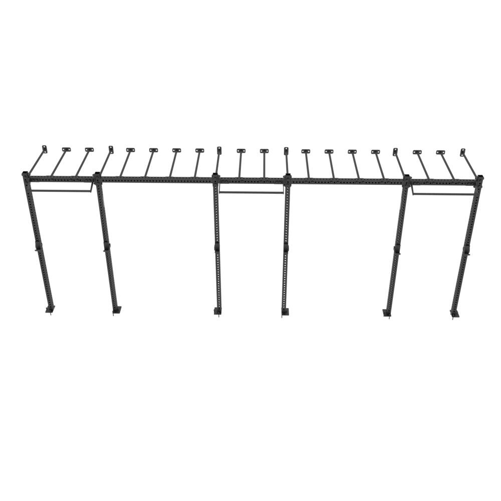 Rig fonctionnel mural + barres de singe Cross Training, 3 places | Fitness Tech 4/7