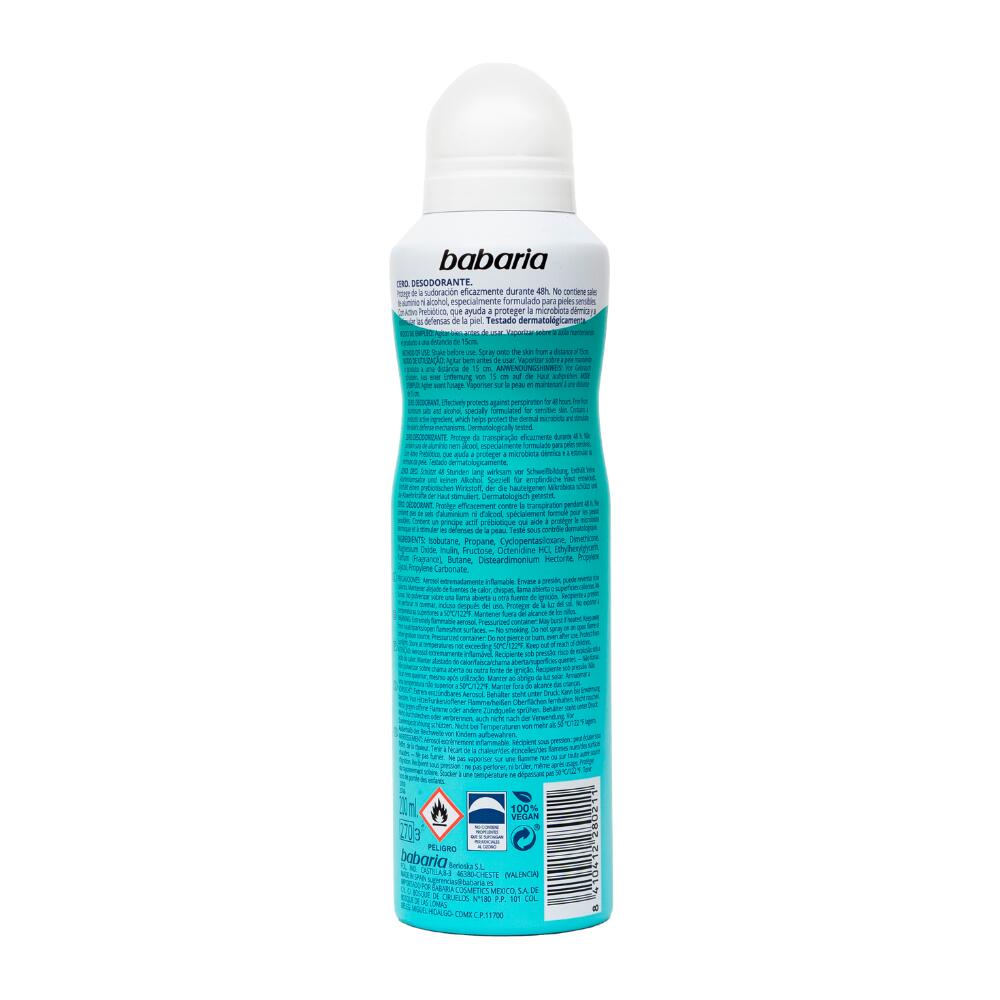 BABARIA  Desodorante Mujer y Hombre en Spray 2/7