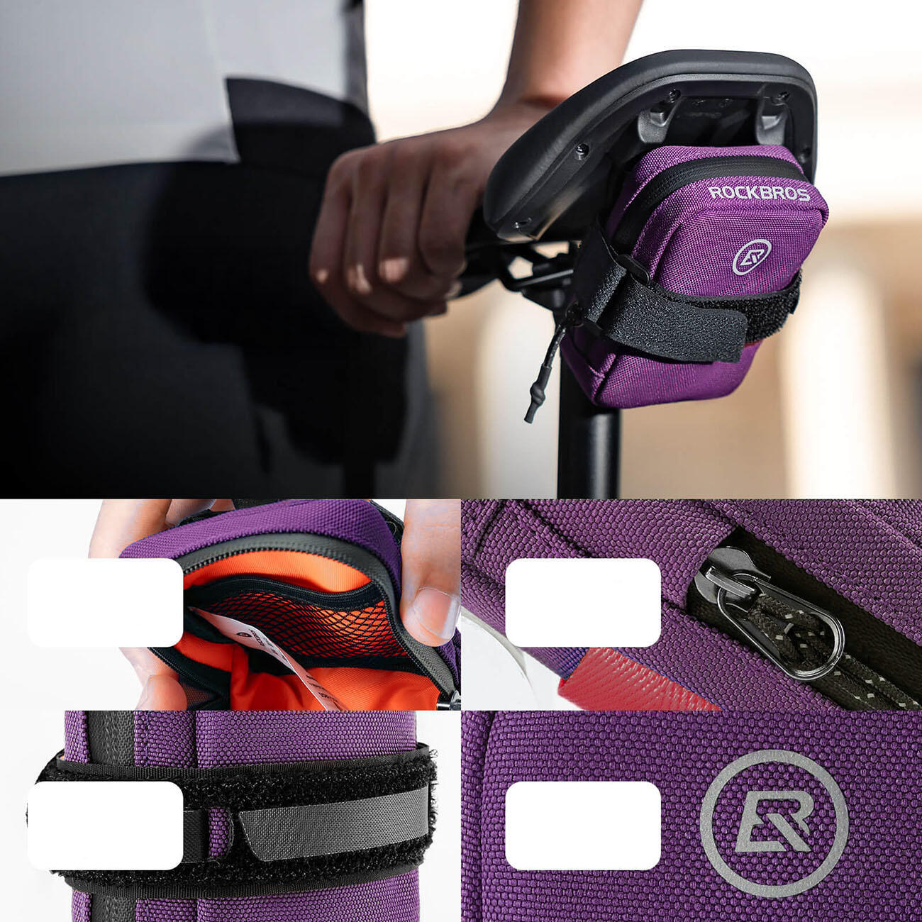 Borsa da sella per bicicletta 4/4