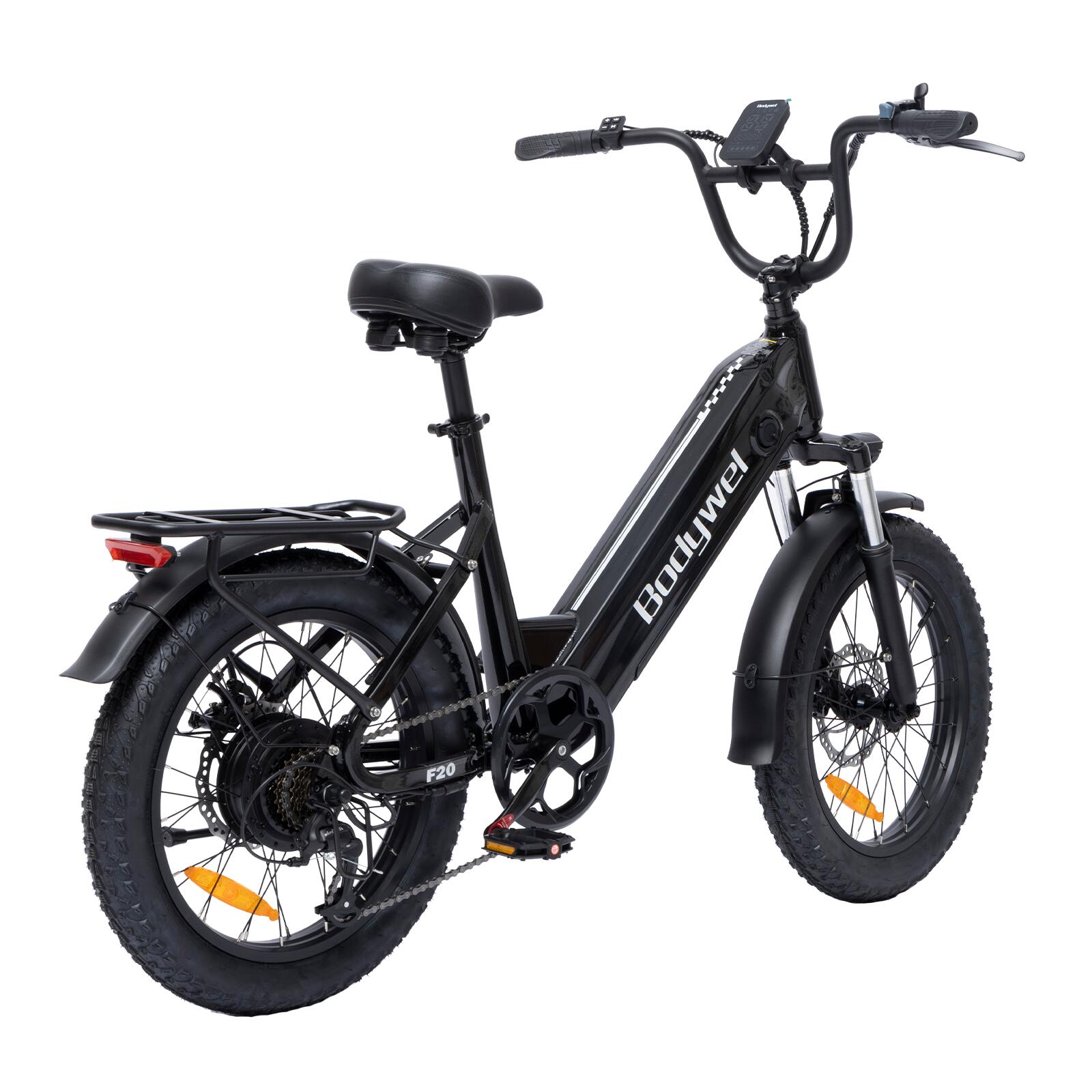 F20 vélo électrique adulte, batterie 48V15Ah, pneus 20×3.0". 6/12