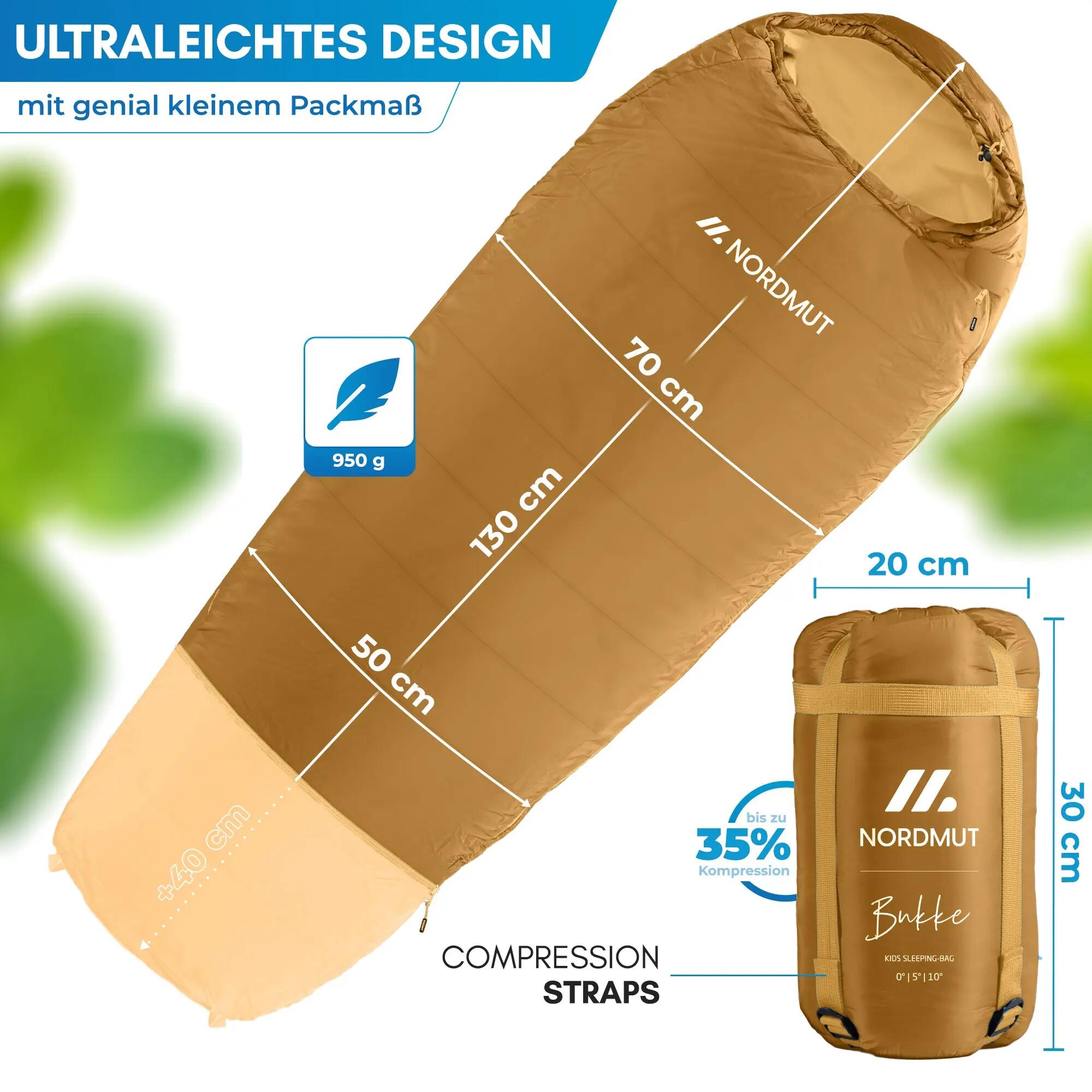 Kids - Camping - Schlafsack - warm, gemütlich - Bukke 5/5