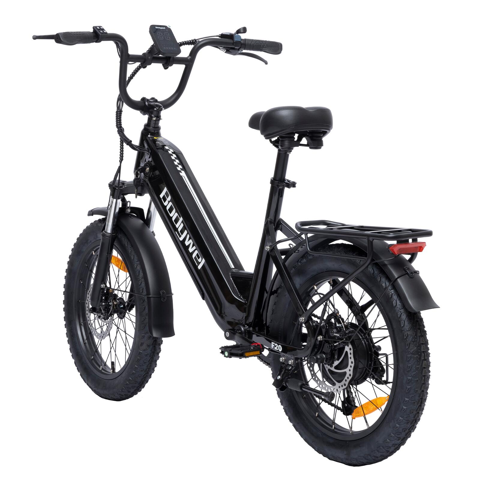 F20 vélo électrique adulte, batterie 48V15Ah, pneus 20×3.0". 5/12