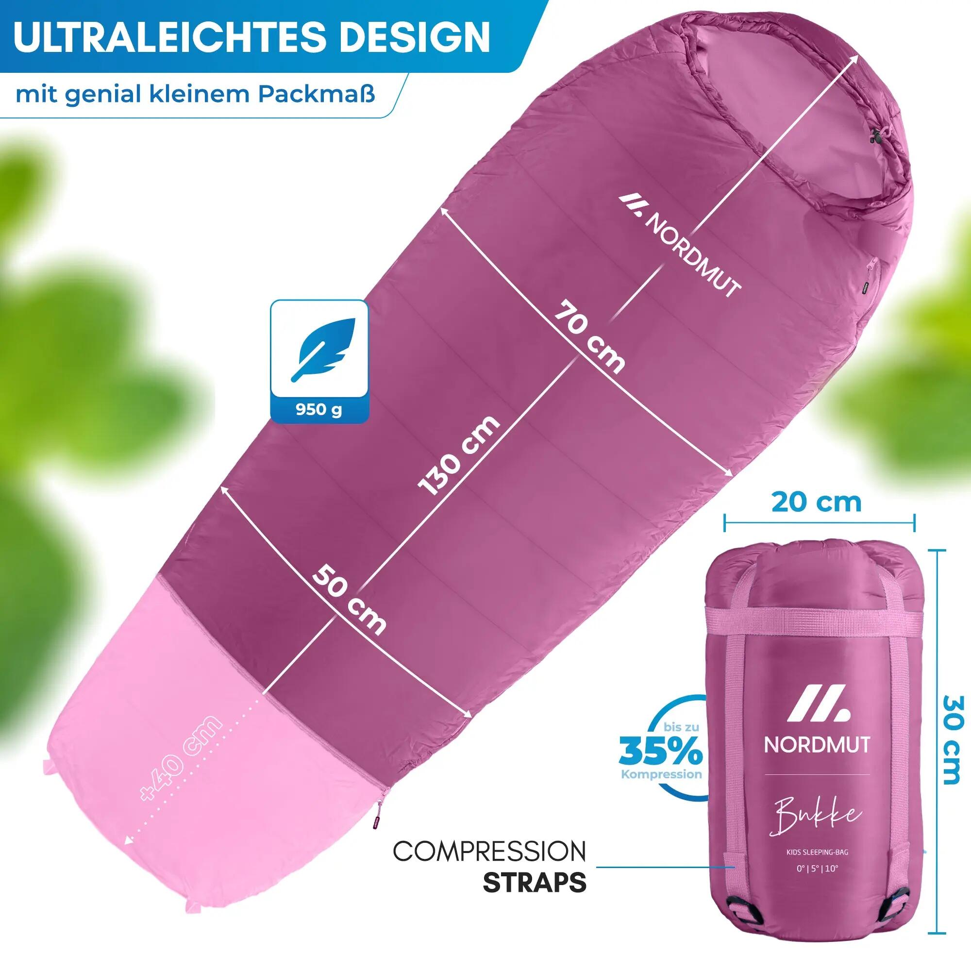 Kids - Camping - Schlafsack - kuschelig, warm - Bukke 5/5