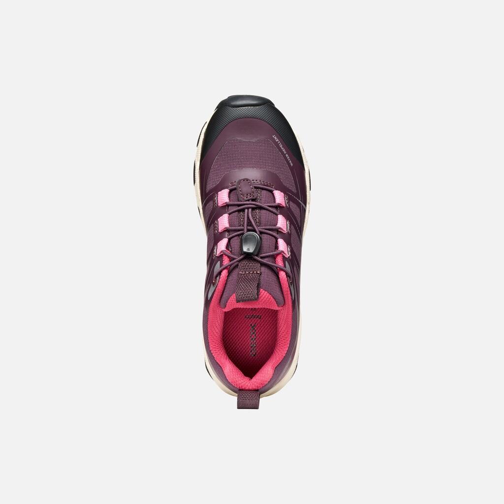 Baskets Fille MAGNETAR GIRL Bordeaux/Rose 7/7