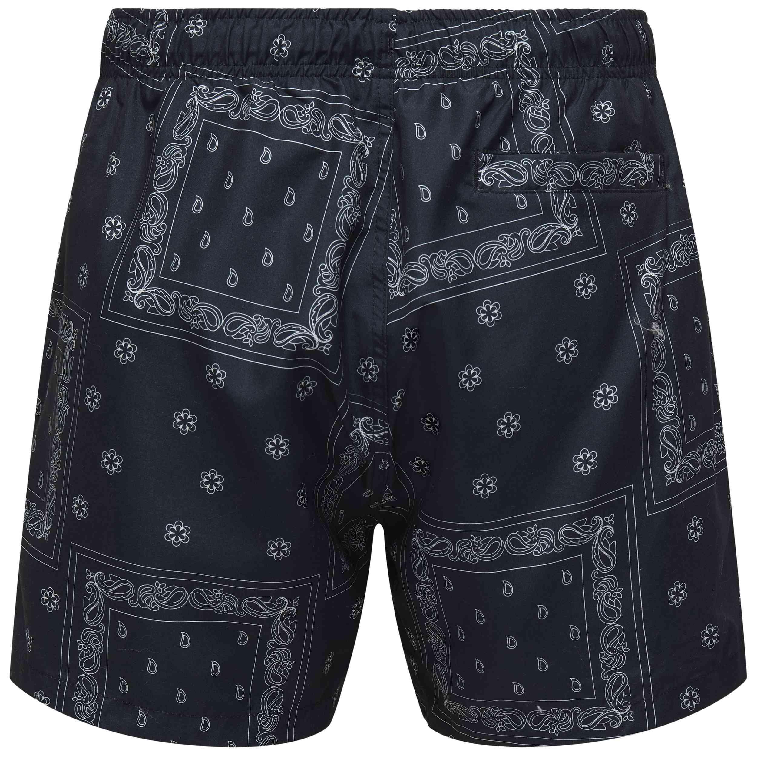 Costume da bagno Only & sons modello 22035603-JETBLACKBANDANA per uomini 2/2