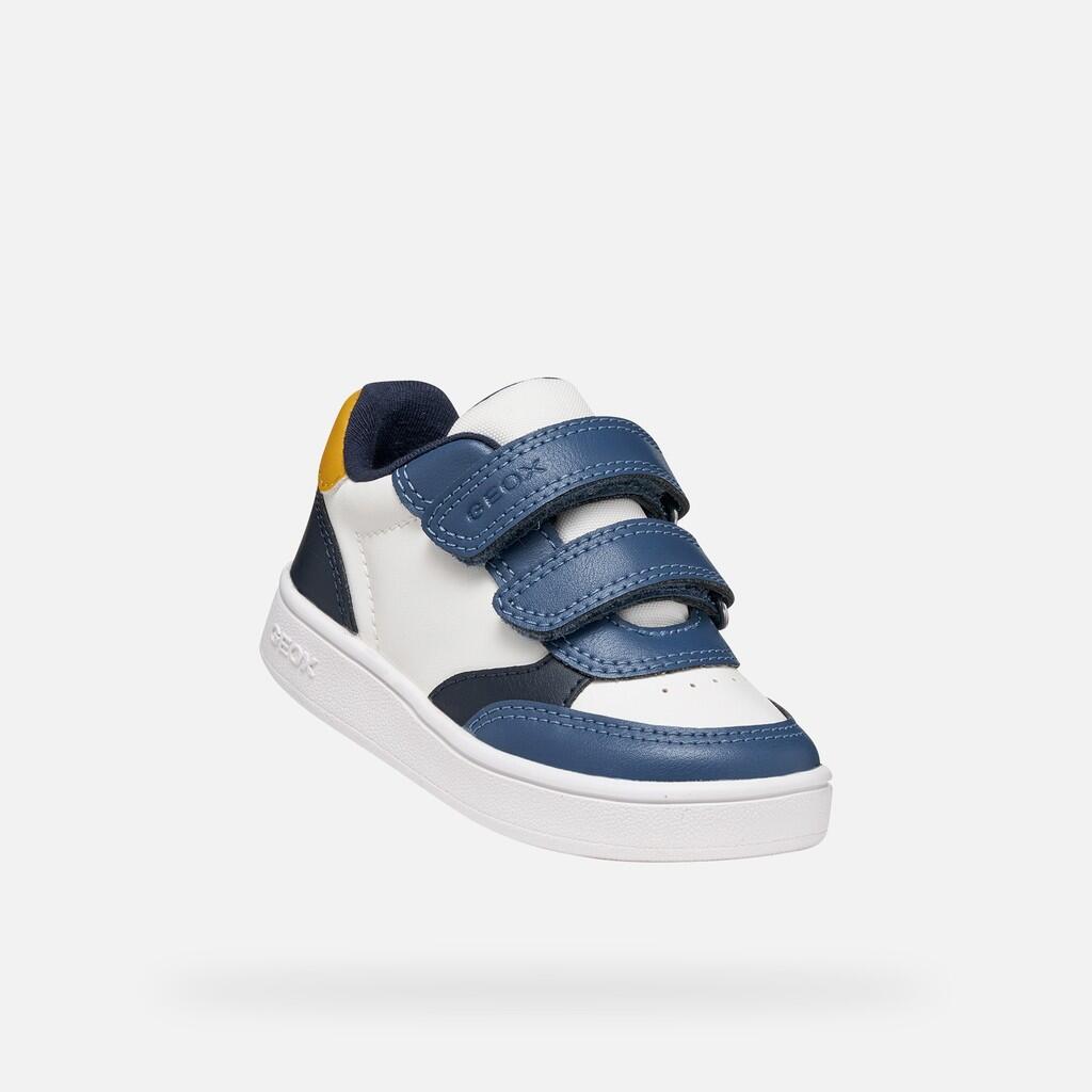 Baskets Bébé Garçon ECLYPER BABY BOY Bleu Aviateur/Blanc 5/7