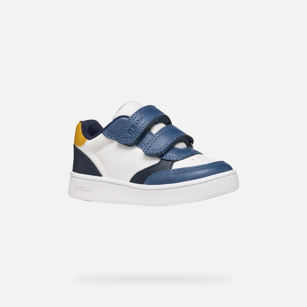 Baskets Bébé Garçon ECLYPER BABY BOY Bleu Aviateur/Blanc 3/7