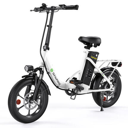 Składany rower elektryczny isinwheel U4 250W silnik 36V 10,4Ah akumulator