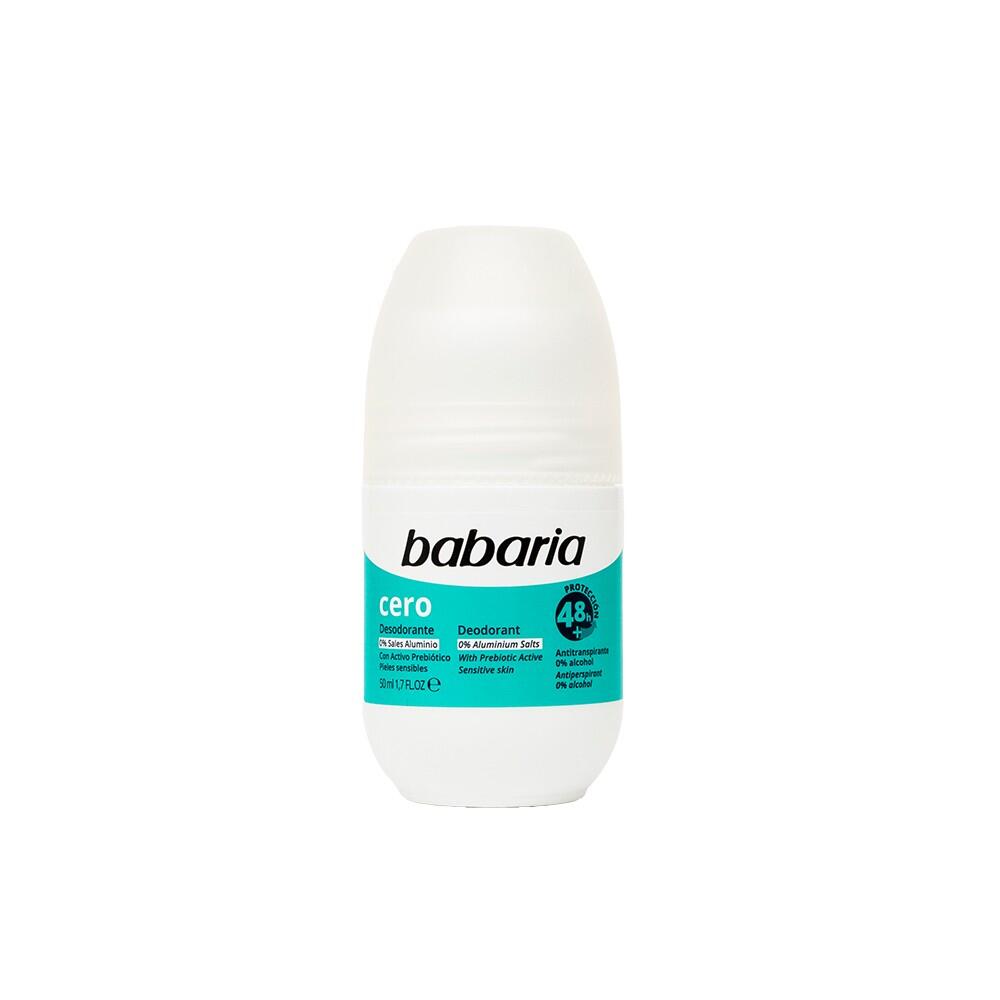 BABARIA Desodorante Roll-on Cero Mujer y Hombre 50 ml 5/7