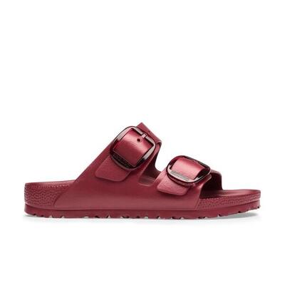 Platte sandalen dames birkenstock arizona big buckle eva bordeaux