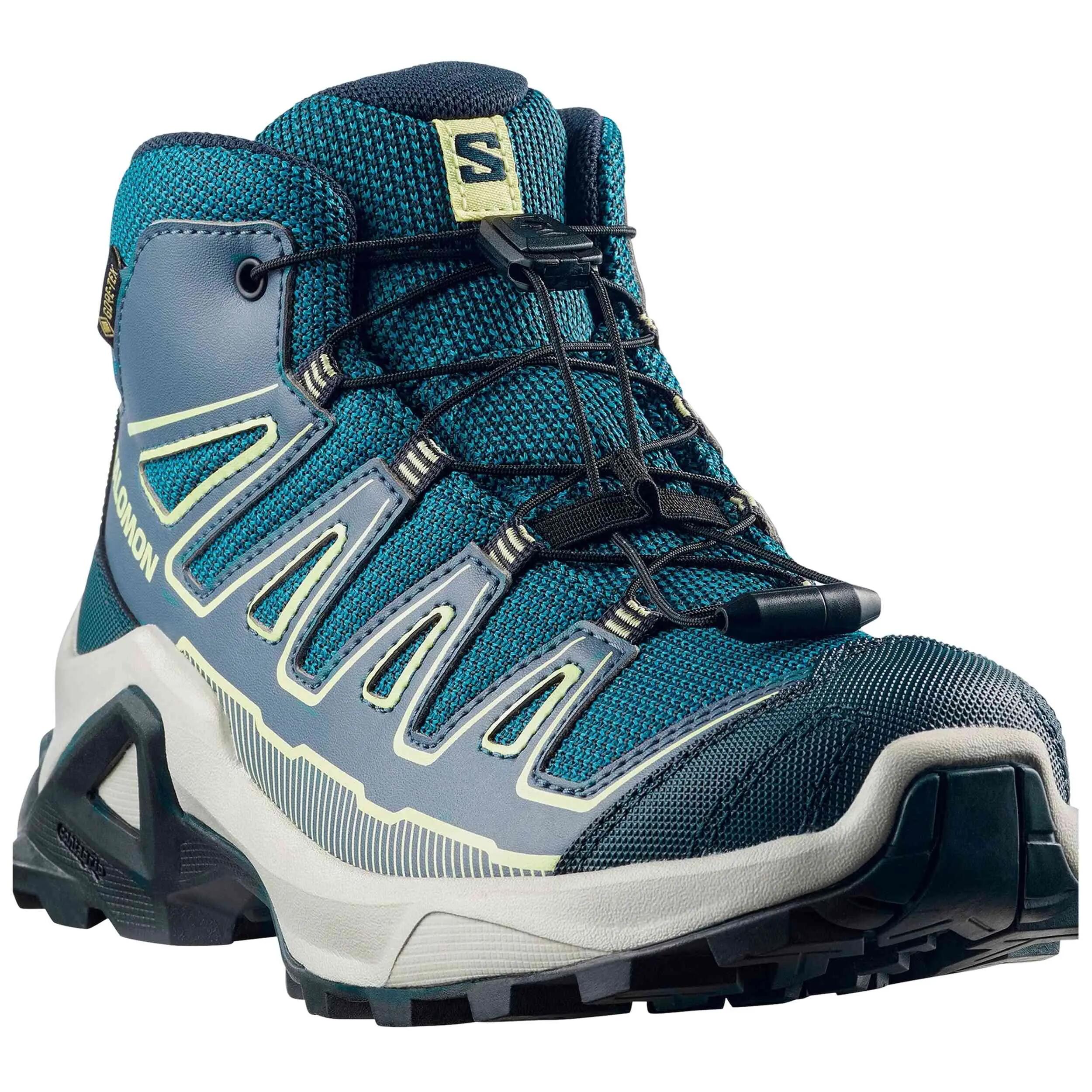 Stivali Salomon modello Botas Salomon X Ultra Mid GORE-TEX az per unisex ragazzi 3/5