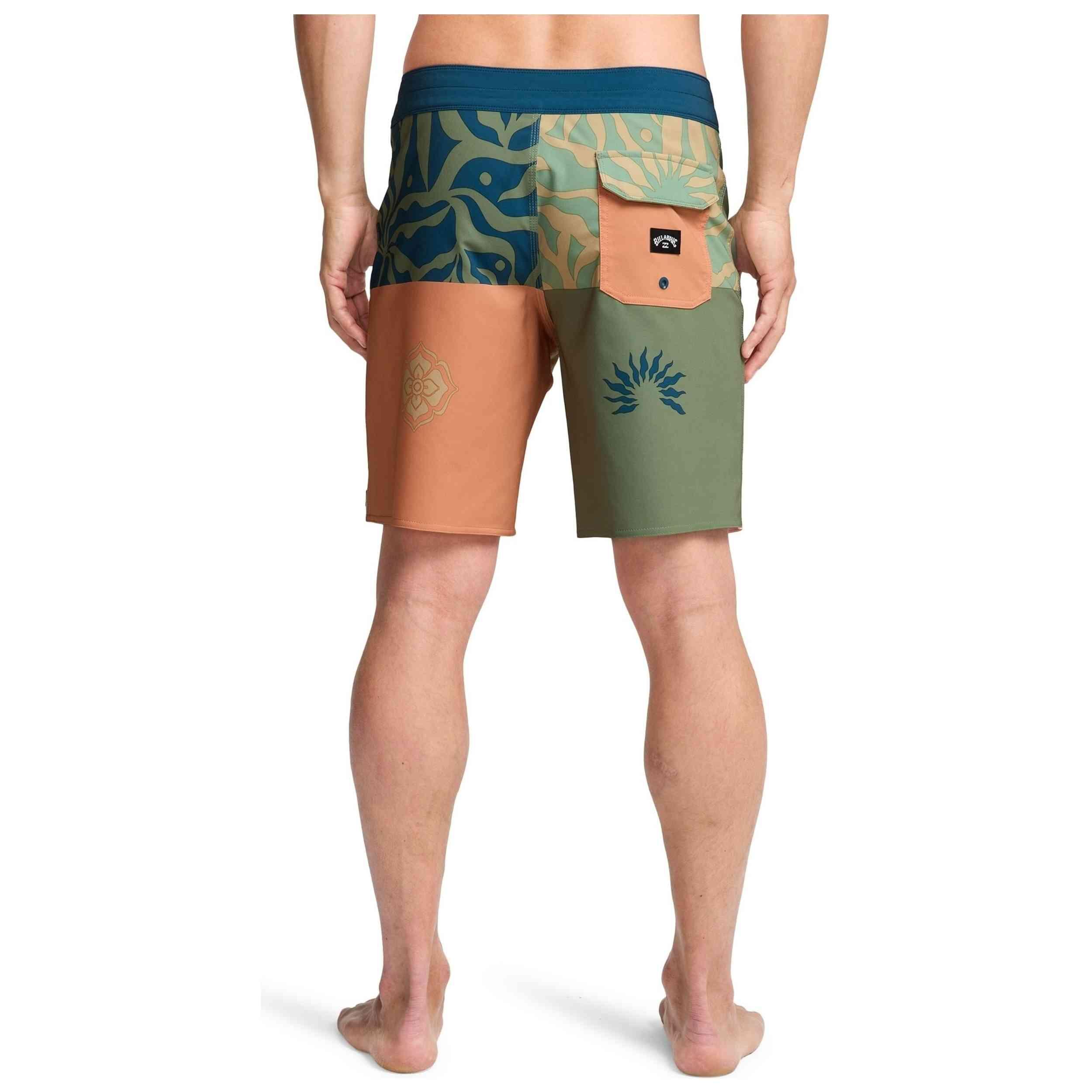 Costume da bagno Billabong modello REFLECTION PRO per uomini 3/4