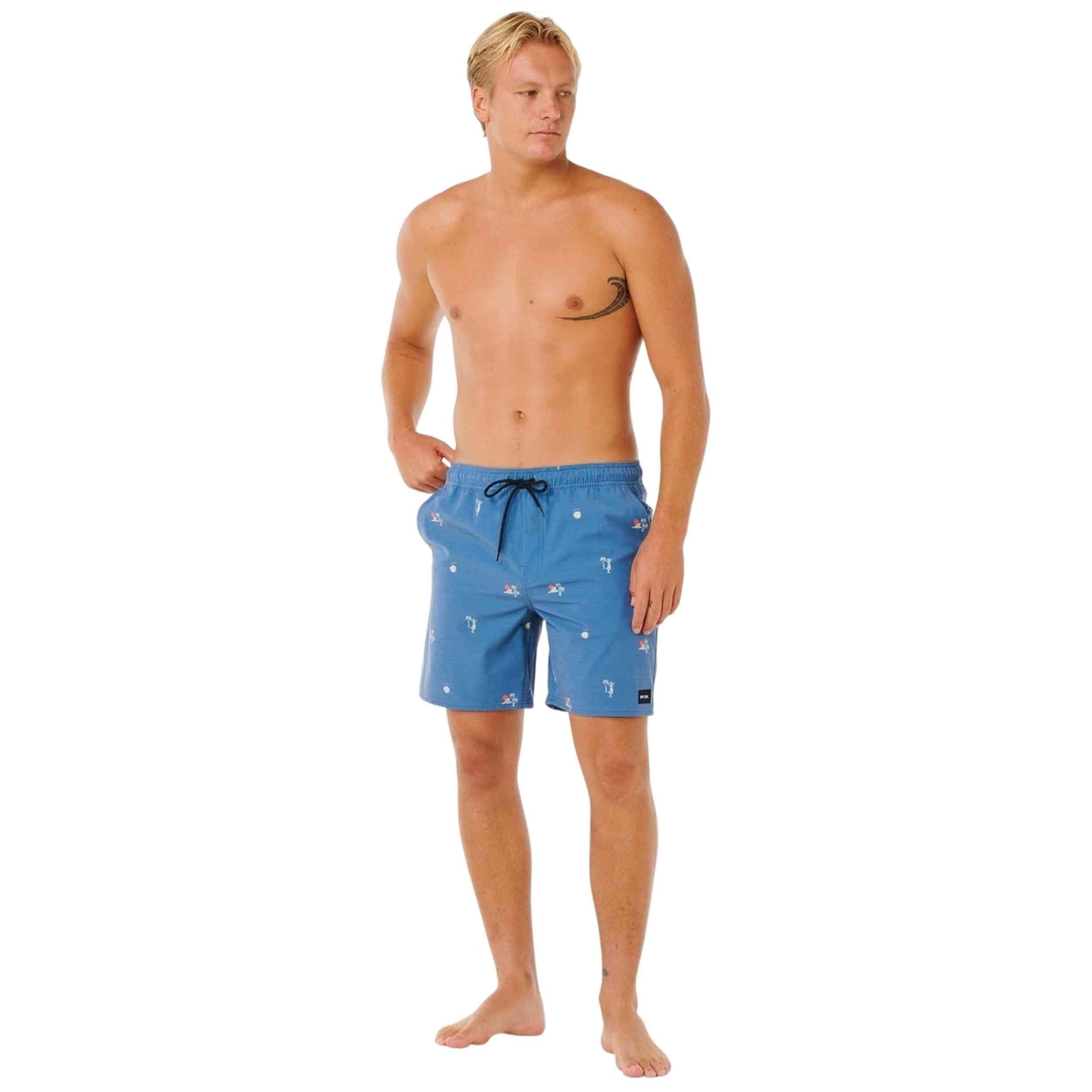 Maillot de bain Rip curl modèle Skelly Breach Volley pour homme 4/5
