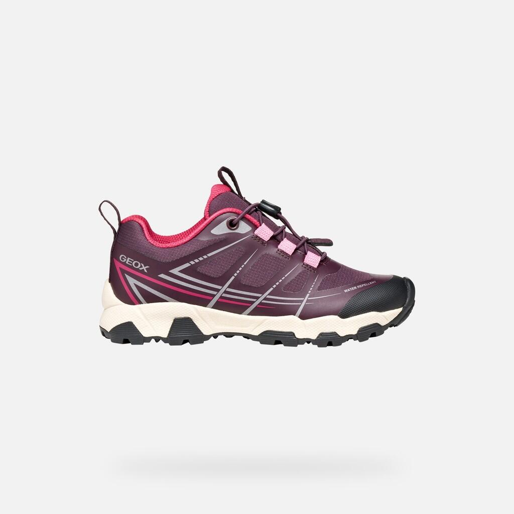 Baskets Fille MAGNETAR GIRL Bordeaux/Rose 2/7