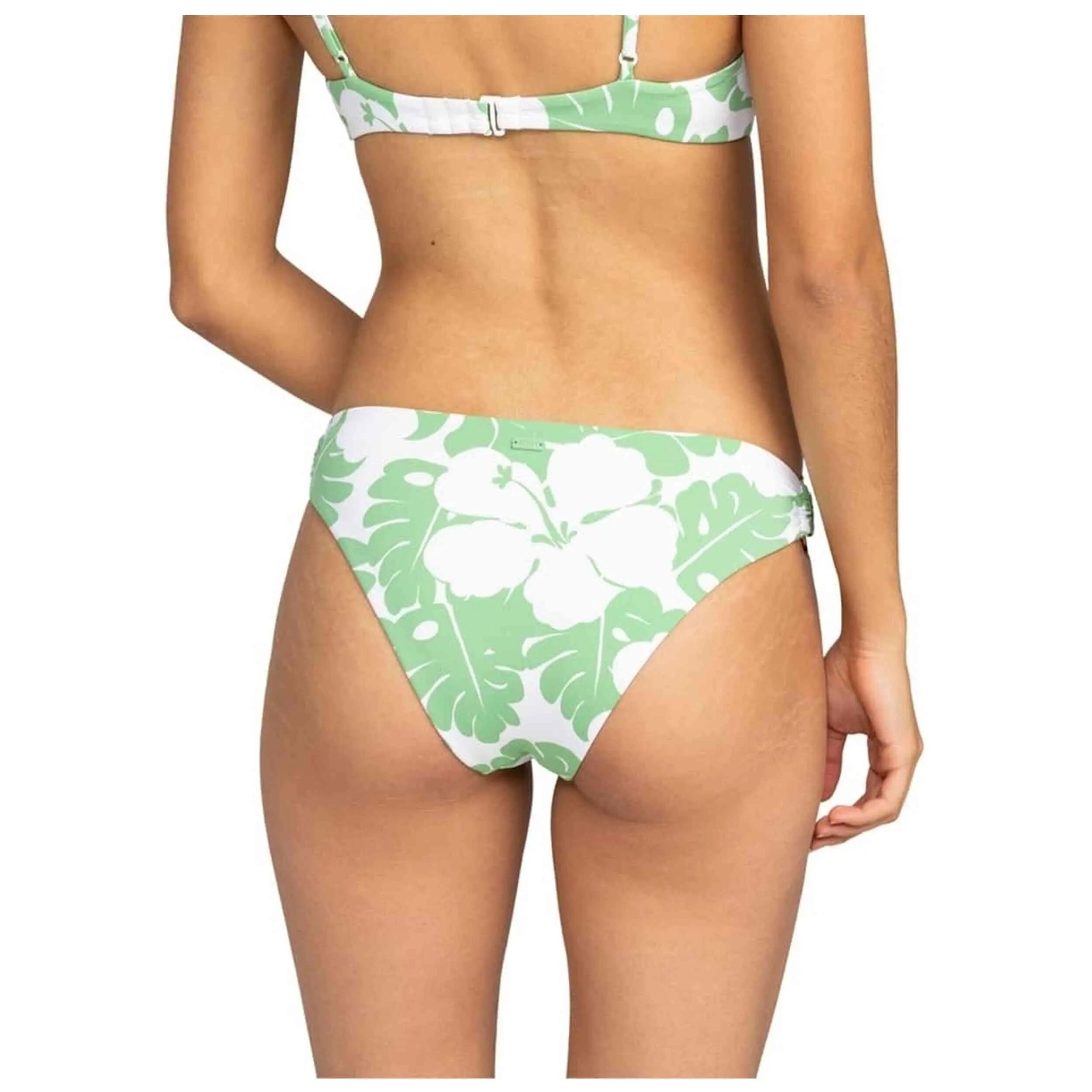Calcinha de biqusni Roxy modelo Braga bikini Roxy OG Moderate verd para mulheres 3/3