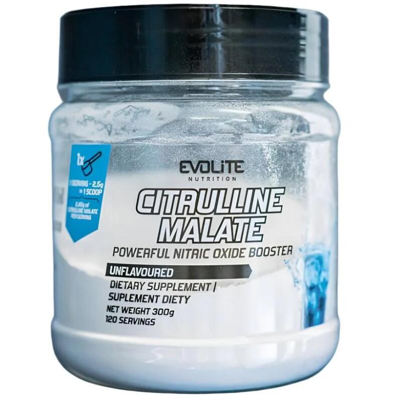 Evolite Citrulline Malate 300g blackcurrant