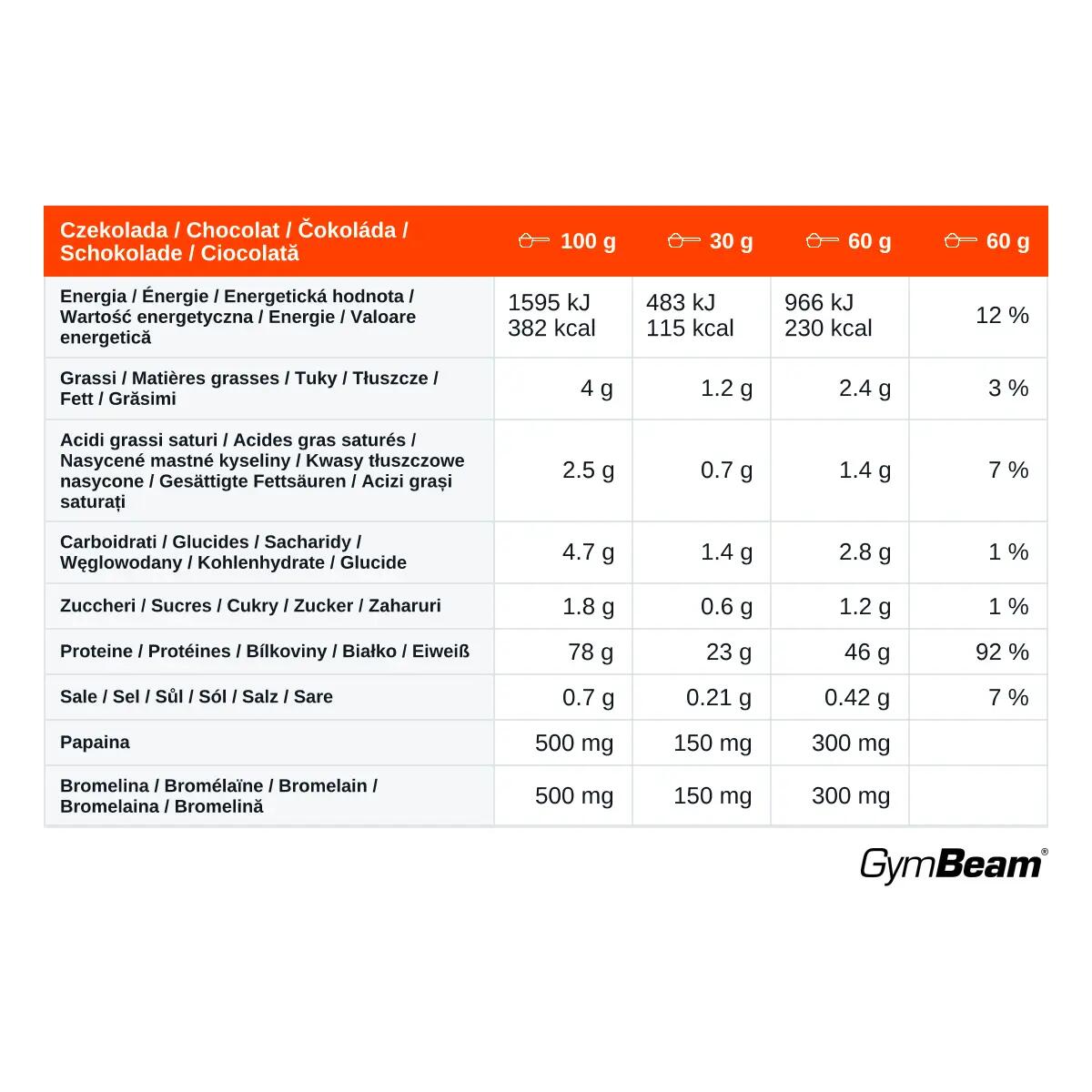 Triple Blend Protein in polvere senza zuccheri 1000 g 2/2