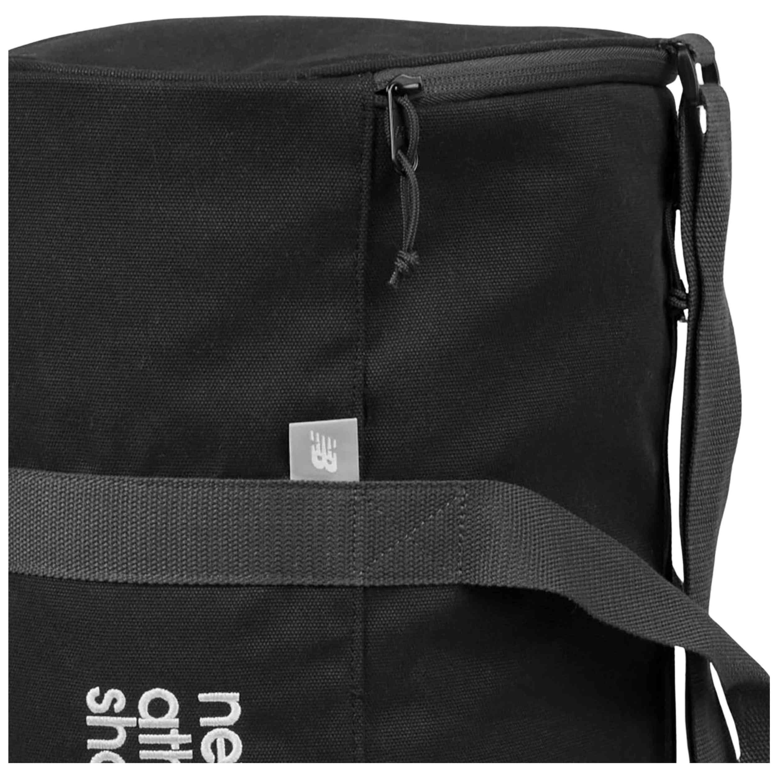 Bolsa de ginastica New balance modelo Bolsa New Balance Canvas negr para unissex 3/5