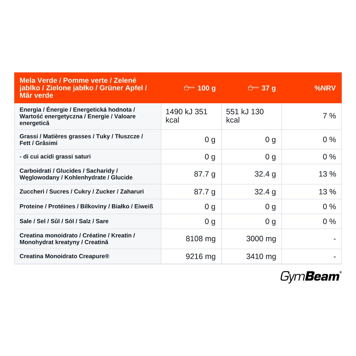 Creatina Creapure® + Destrosio in polvere 1 kg 2/2