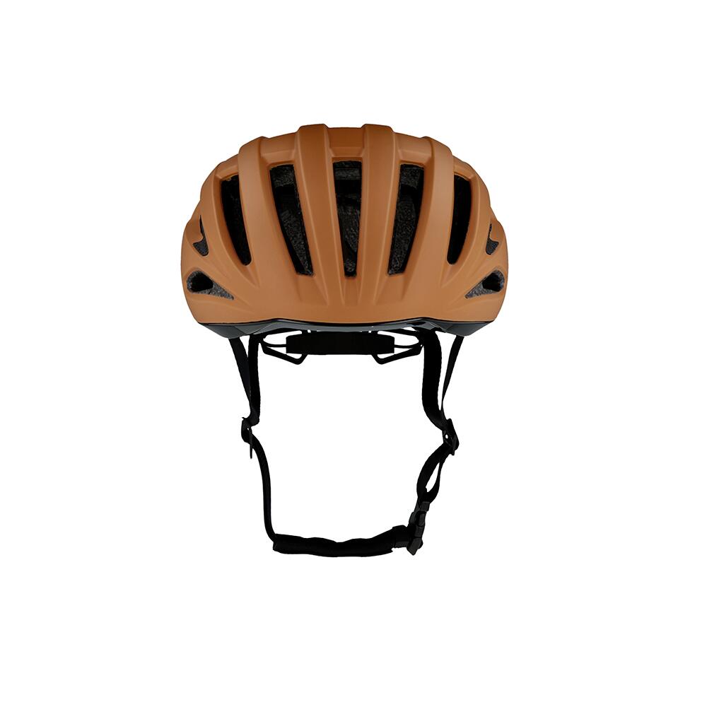 Fietshelm Vantage - in mold technologie - Oranje Bruin 4/5