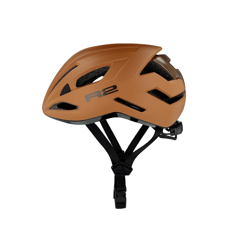 Fietshelm Vantage - in mold technologie - Oranje Bruin 3/5