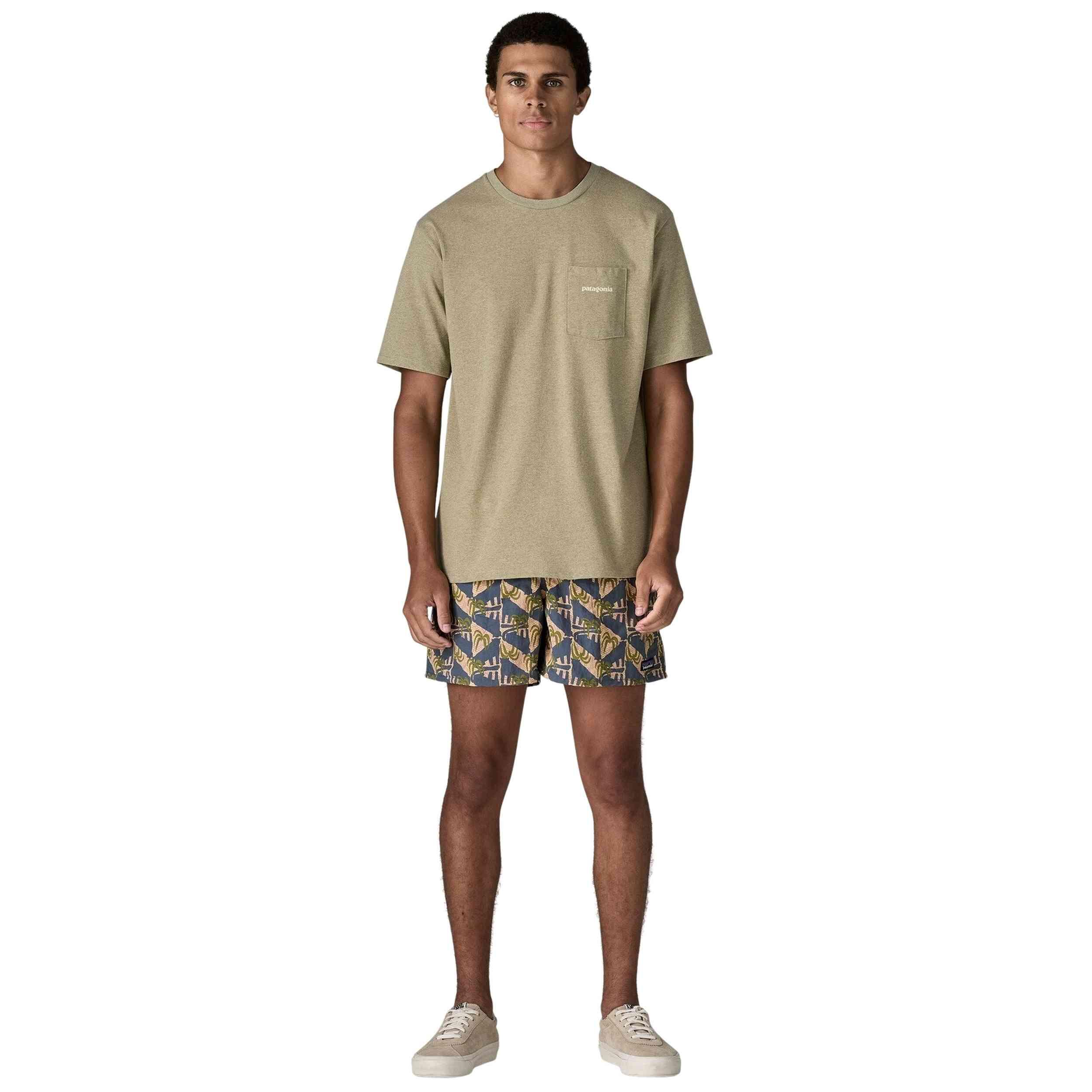 Traje de banho Patagonia modelo 57022-SHRB para homem 4/5