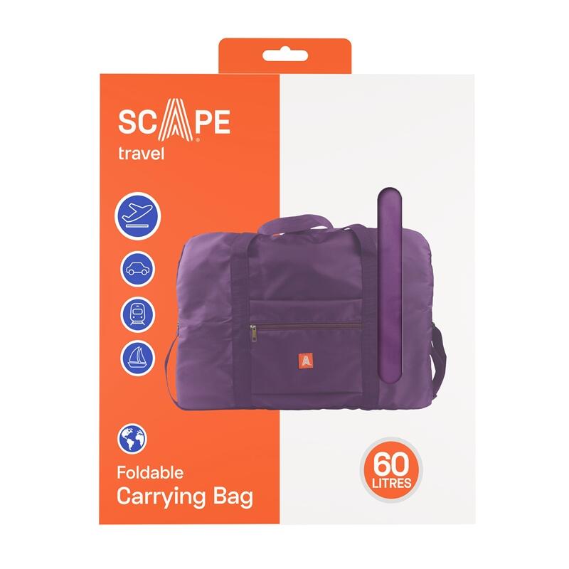 Scape Travel bolsa de viaje 60L lila 3/4