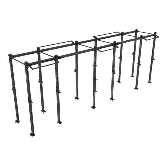 Rig fonctionnel autoportant pour cross training à 6 postes | Fitness Tech