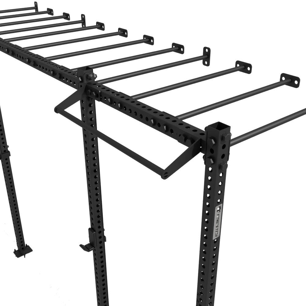 Rig fonctionnel mural + barres de singe Cross Training, 2 places | Fitness Tech 3/6