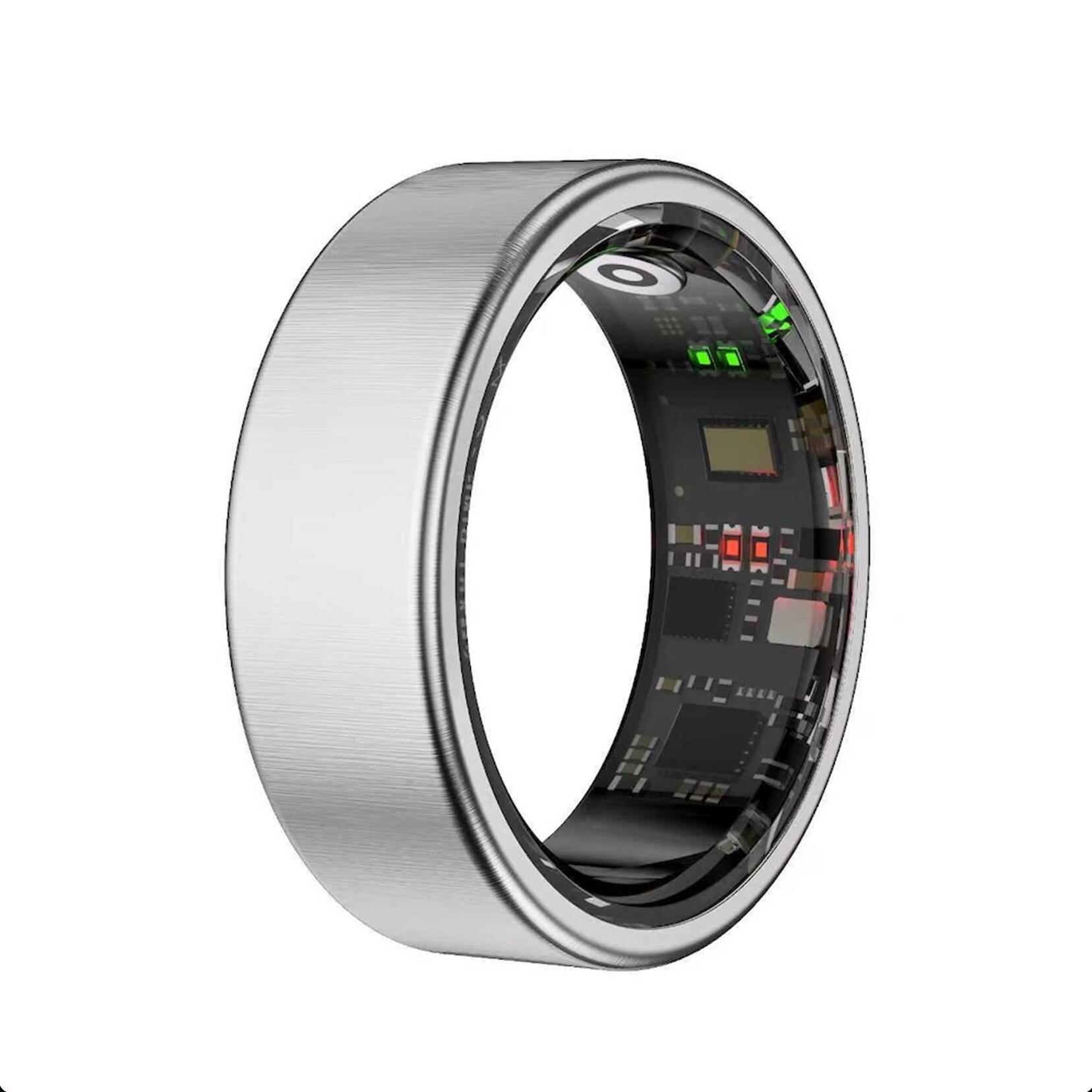 FitRing Pro Ring mit Display Vibration Schlaftracking Pulsmesser Blutsauerstoff 4/9