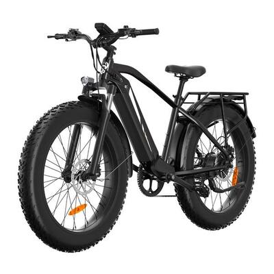 D6 elektrische fiets voor volwassenen, 48v15ah accu, 26×4.0" vetbanden.