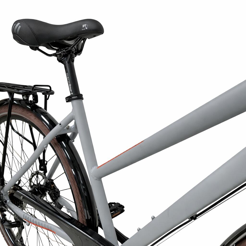 Segunda vida, Bicicleta de trekking Kreidler 52856 - 28 pulgadas, M, gris 7/7