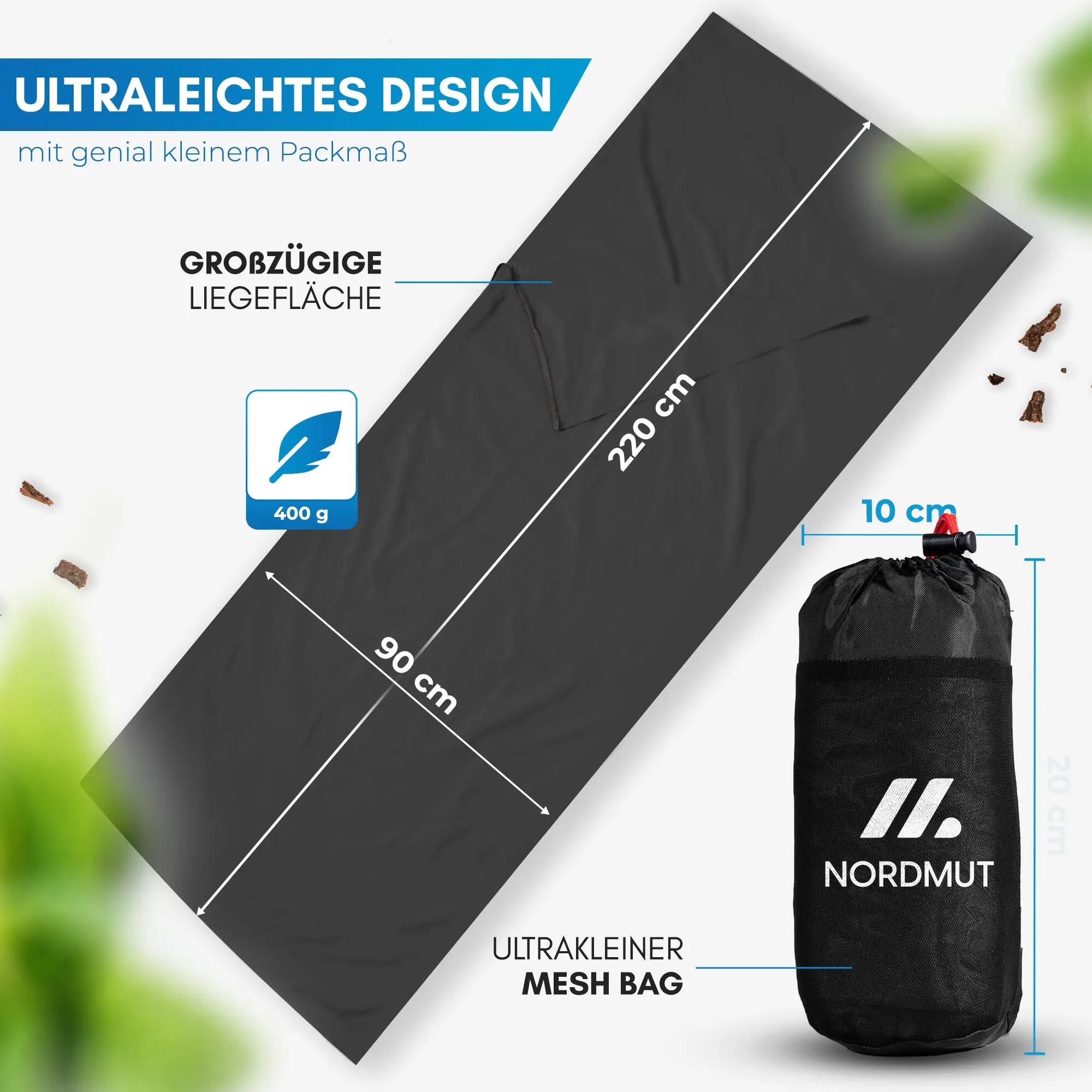 Unisex - Camping - Hüttenschlafsack - leicht - Nijak 5/5