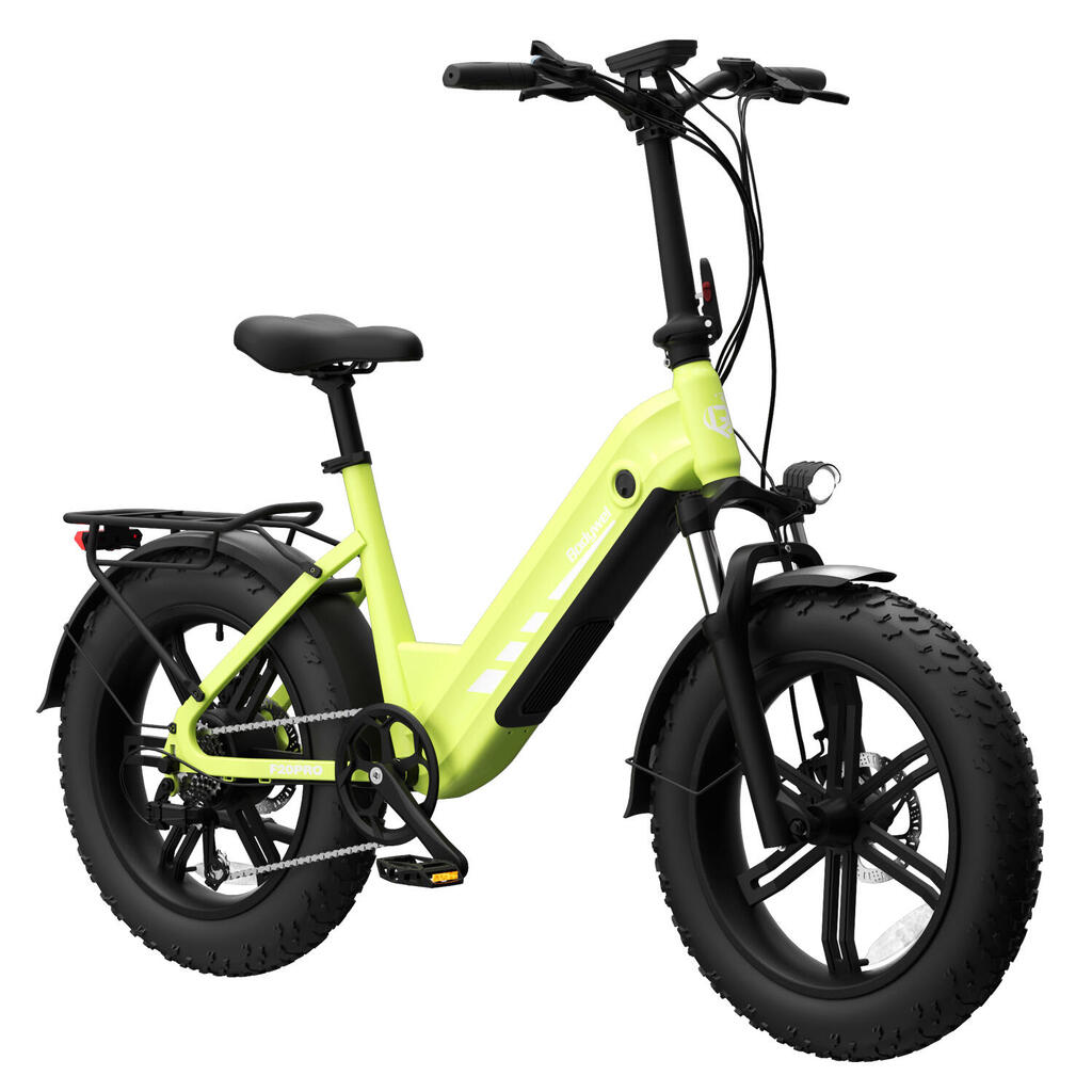 Електрически велосипед Bodywel F20PRO, Сменяема батерия 48V 20Ah, Гуми 20*4.0 "
