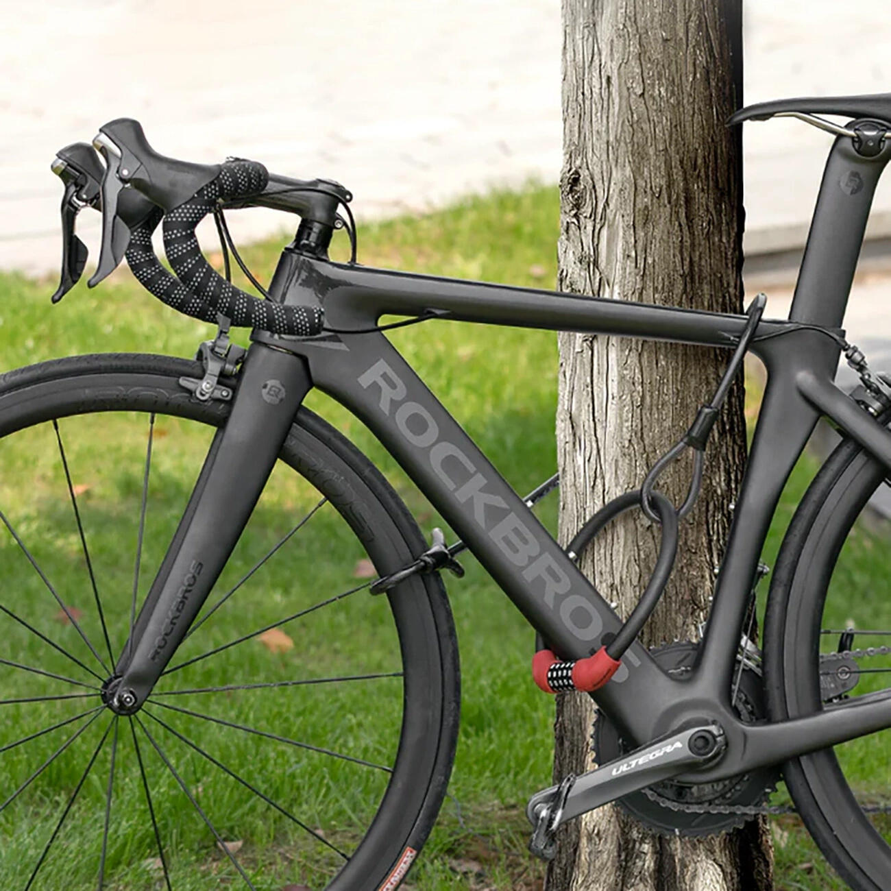 Fietsslot van staalkabel met cijferslot 5/5