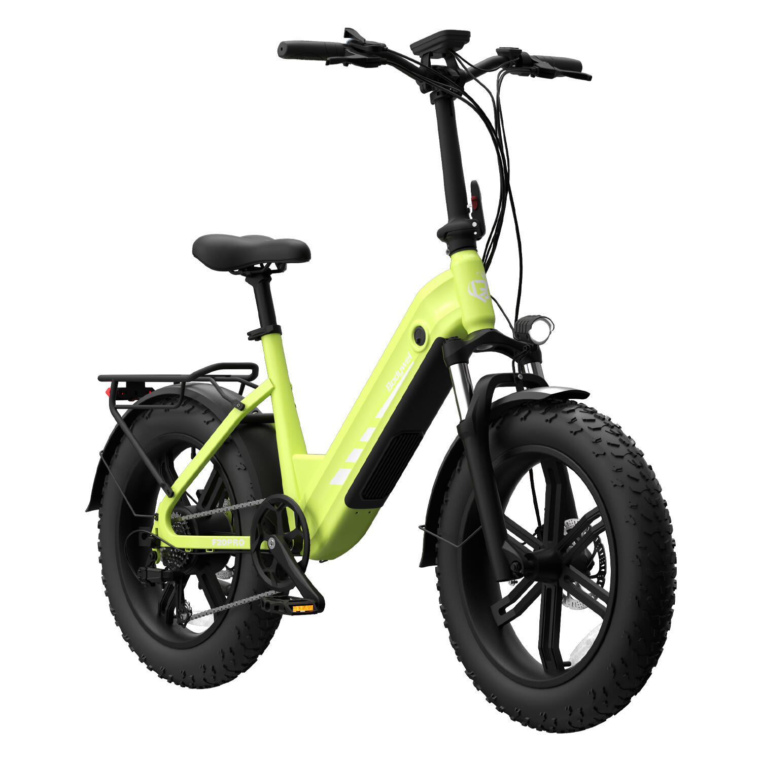 F20PRO vélo électrique adulte, batterie 48V20Ah, pneus 20×4.0". 2/12