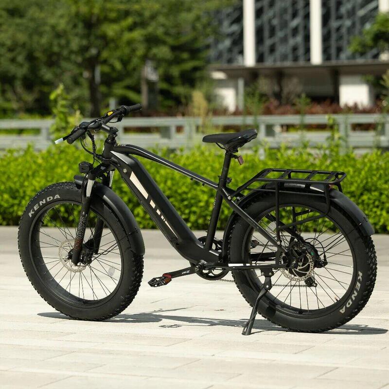 D6 bicicletă electrică pentru adulți, 48V 15Ah și roți de 26 inci tip fat tire