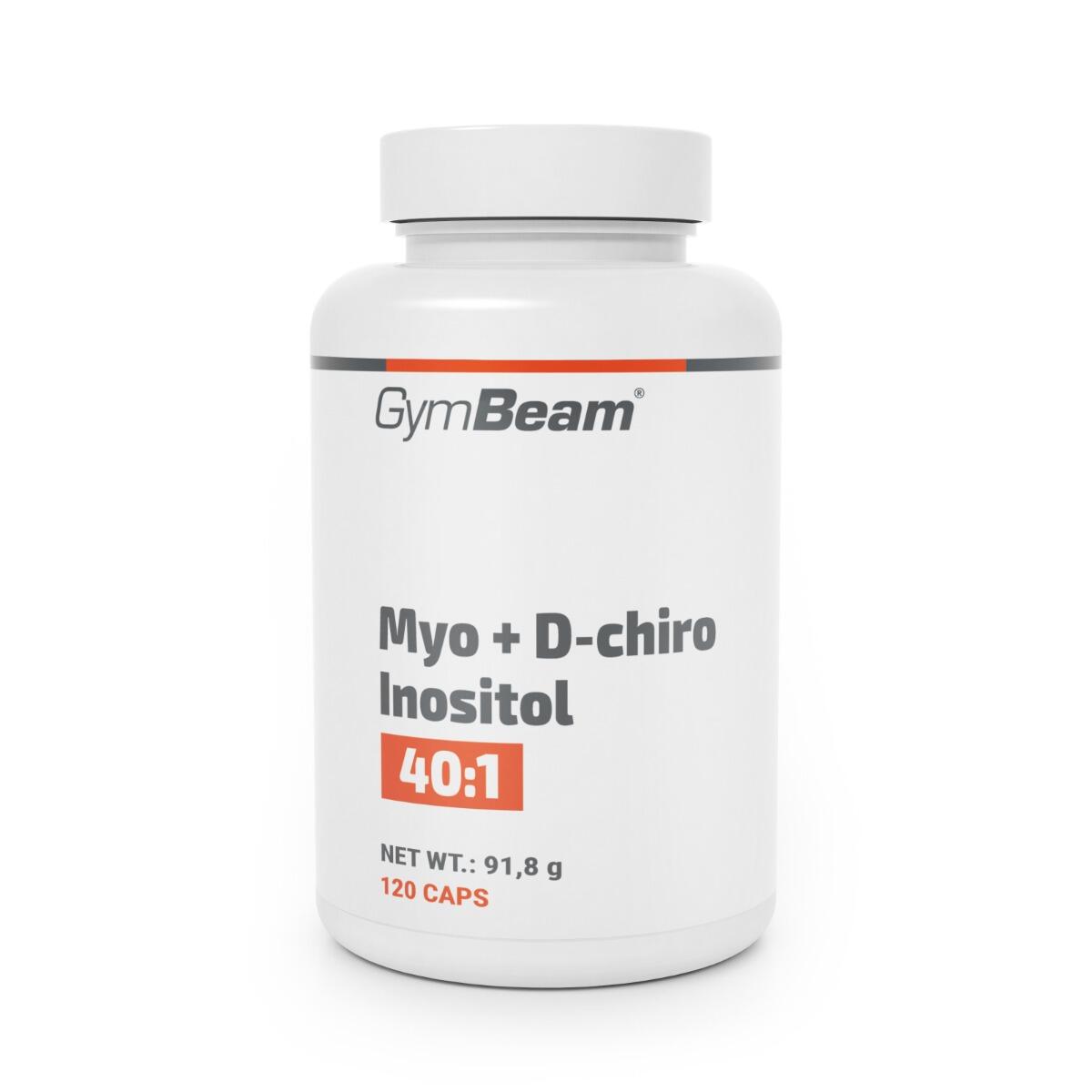 GYMBEAM Inositol Myo + D-chiro kapsle veganský