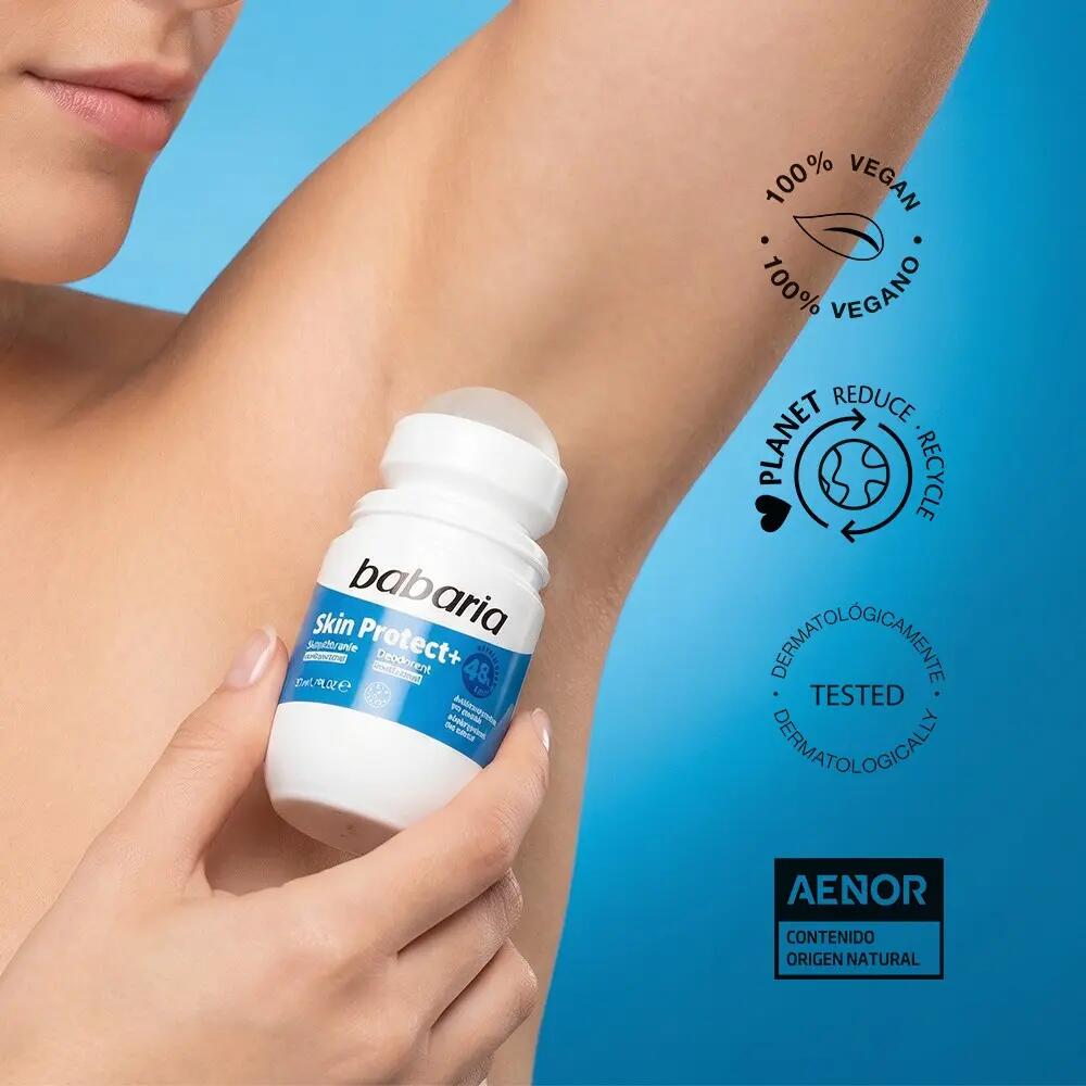 BABARIA Skin Protect+ Desodorante Roll-on hombre y mujer 50 ml 7/7