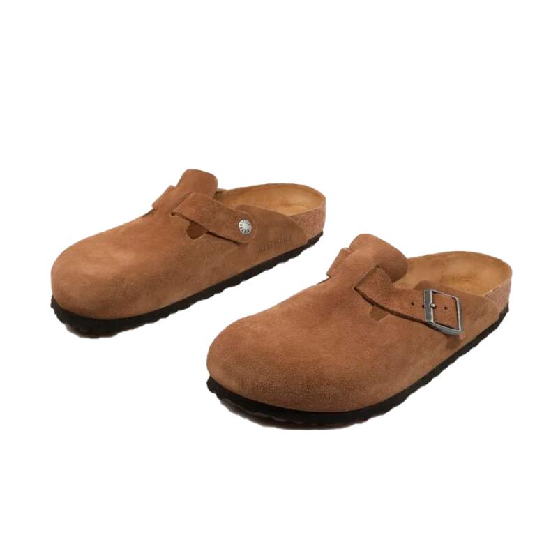 Zuecos Mujer Birkenstock Boston Marrón 2/3