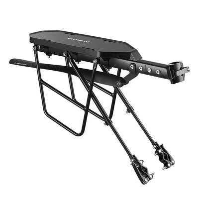 Portapacchi posteriore per bicicletta in alluminio fino a 25 kg