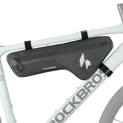 Borsa da bicicletta impermeabile per il tubo obliquo