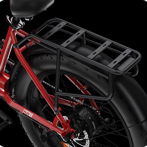 D9 vélo électrique adulte, batterie 48V15Ah, pneus fat 26×4.0". 8/14