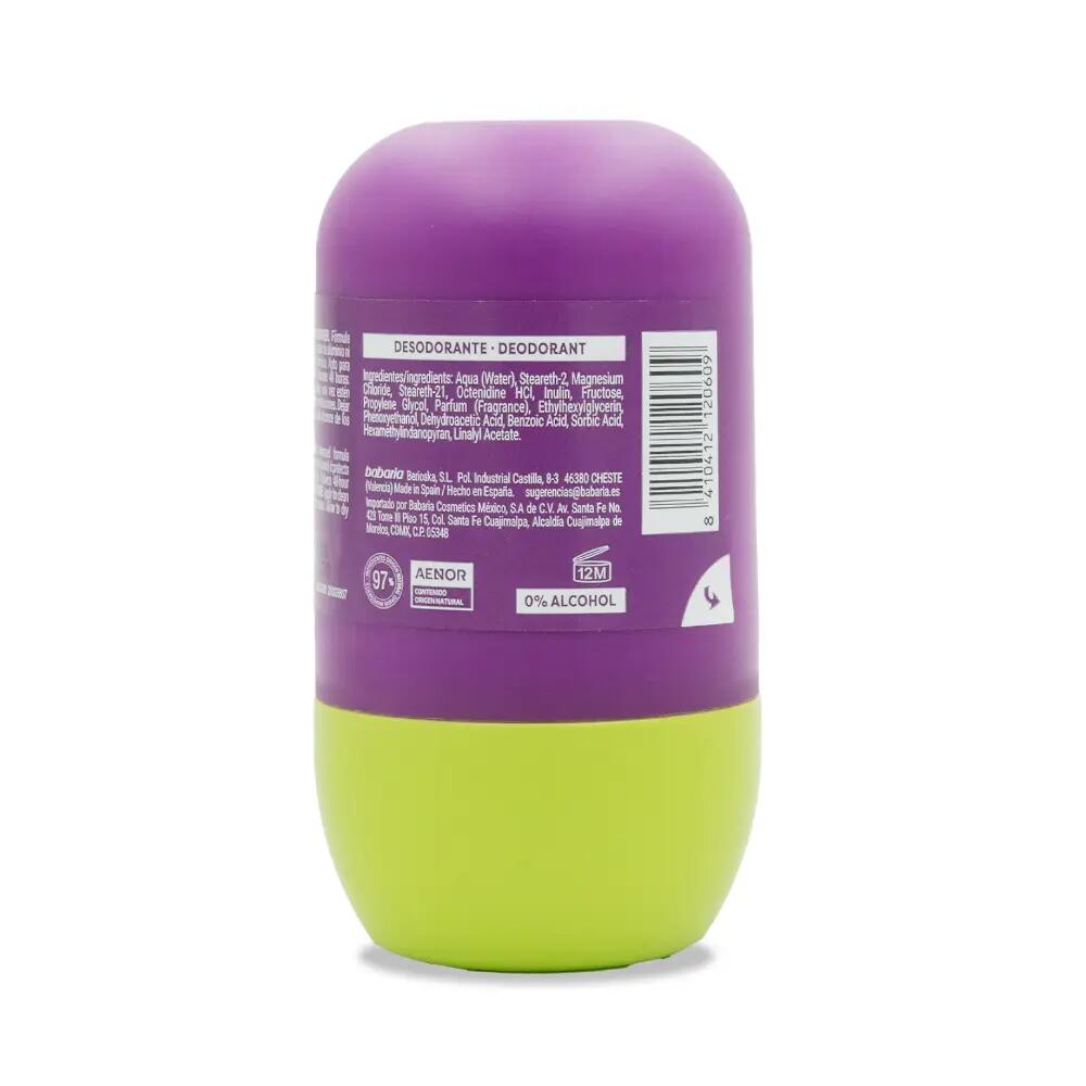 Babaria - Desodorante Mujer y Hombre Roll Duo Zero&Skin Barrier Pack 3UD 3/7