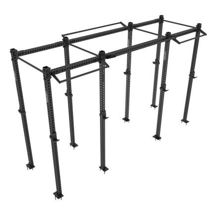 Rig fonctionnel autoportant pour cross training à 4 postes | Fitness Tech
