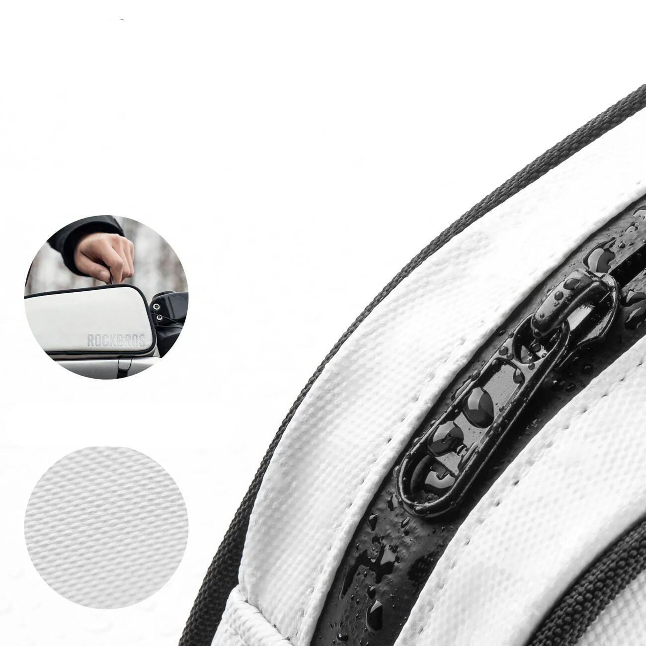 Borsa impermeabile per telaio bicicletta 5/5