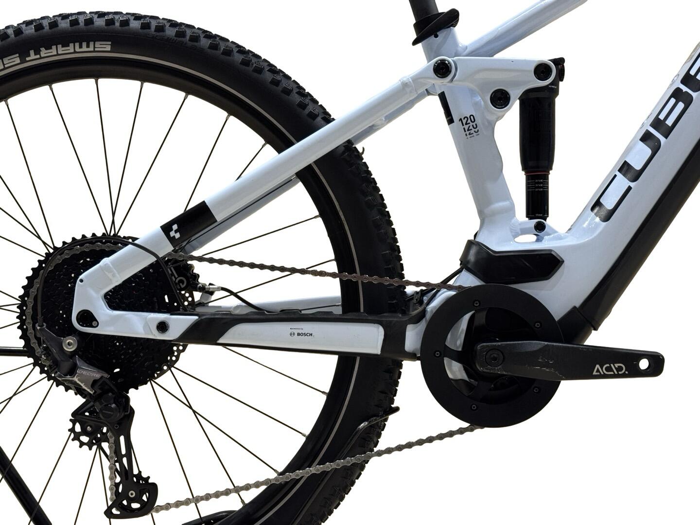 Segunda vida - Bicicletas E-montanha  Cube Stereo Hybrid 120 Pro 750 - Como novo 13/15