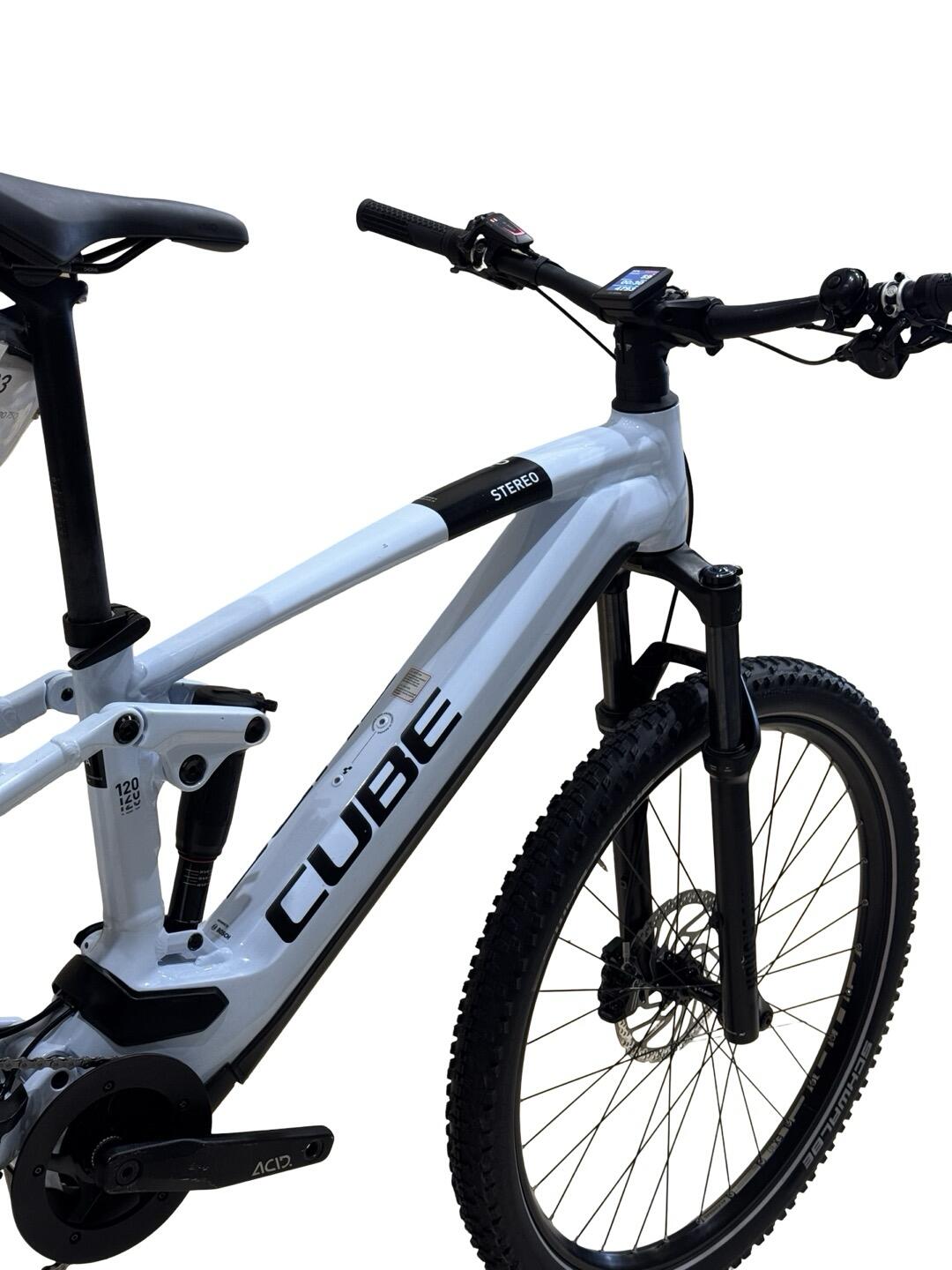 Segunda vida - Bicicletas E-montanha  Cube Stereo Hybrid 120 Pro 750 - Como novo 12/15