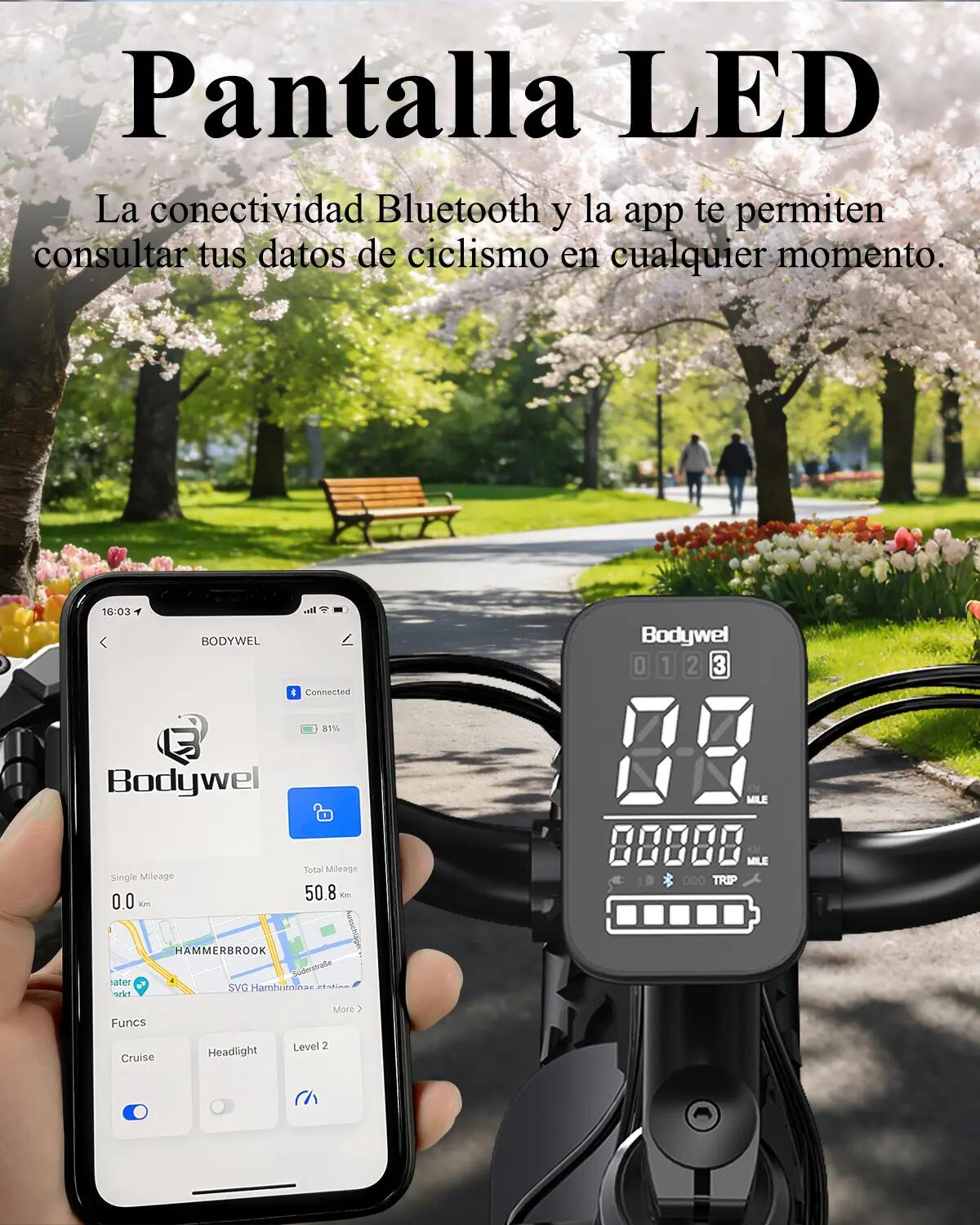 D6 Felnőtt Elektromos Kerékpár, 48V15Ah Akkumulátor, 26"-os Vastag Gumiabroncsok 15/15